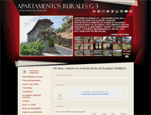 Tablet Screenshot of apartamentosruralesg-3.com
